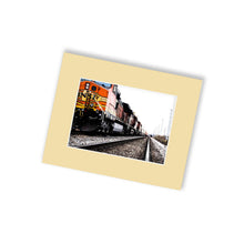 Load image into Gallery viewer, 5 x 7 Stay On Track Print with 8 x 10 mat