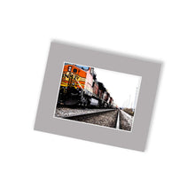 Load image into Gallery viewer, 5 x 7 Stay On Track Print with 8 x 10 mat