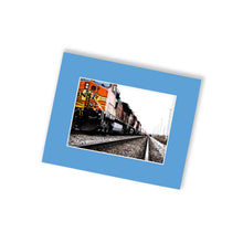 Load image into Gallery viewer, 5 x 7 Stay On Track Print with 8 x 10 mat