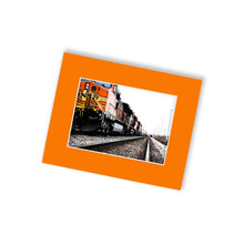 Load image into Gallery viewer, 5 x 7 Stay On Track Print with 8 x 10 mat