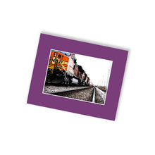 Load image into Gallery viewer, 5 x 7 Stay On Track Print with 8 x 10 mat