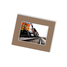 Load image into Gallery viewer, 5 x 7 Stay On Track Print with 8 x 10 mat