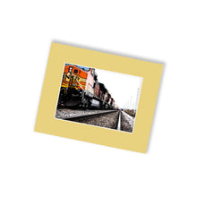 Load image into Gallery viewer, 5 x 7 Stay On Track Print with 8 x 10 mat