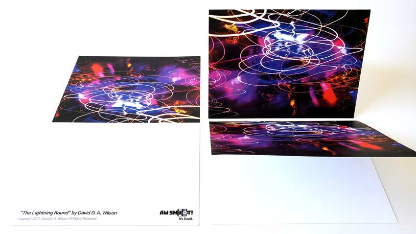 Lightning Round Notecards